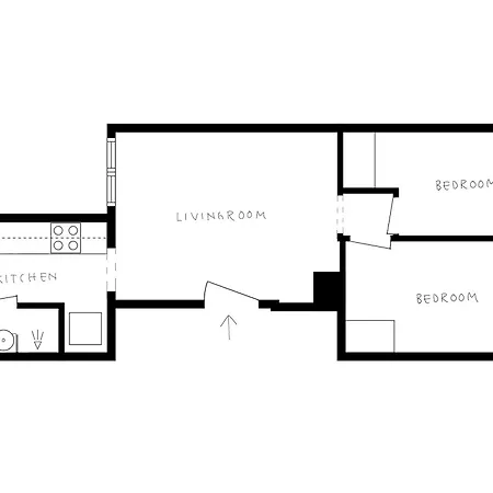 Dinbnb L 100m To Bryggen L House L 24l7 Check-in Берген
